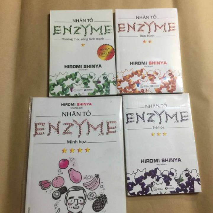 Nhân Tố Enzyme (Trọn Bộ 4 Cuốn)