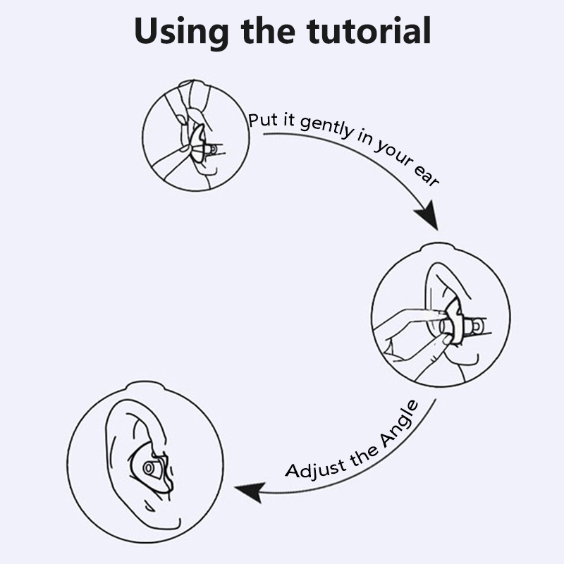 Bộ Nút Bịt Tai Bằng silicone Thân Thiện Với Môi Trường Dạng Xoắn Ốc Cách Âm Giảm Tiếng Ồn Khi Đi Bơi