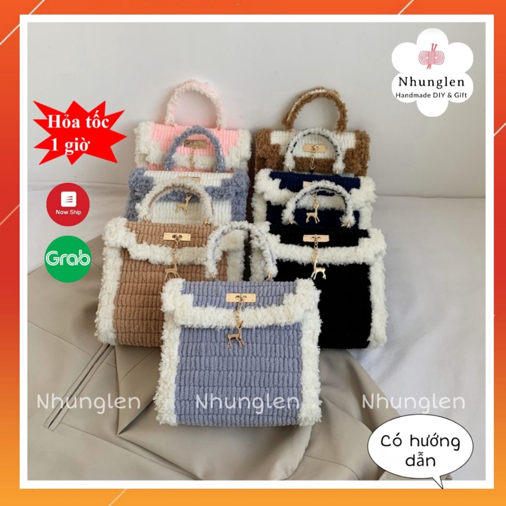 Set Nguyên Liệu - Túi handmade tự đan siêu sang