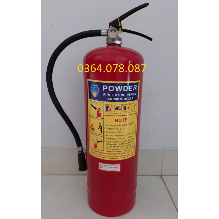 BÌNH BỘT ABC 8KG