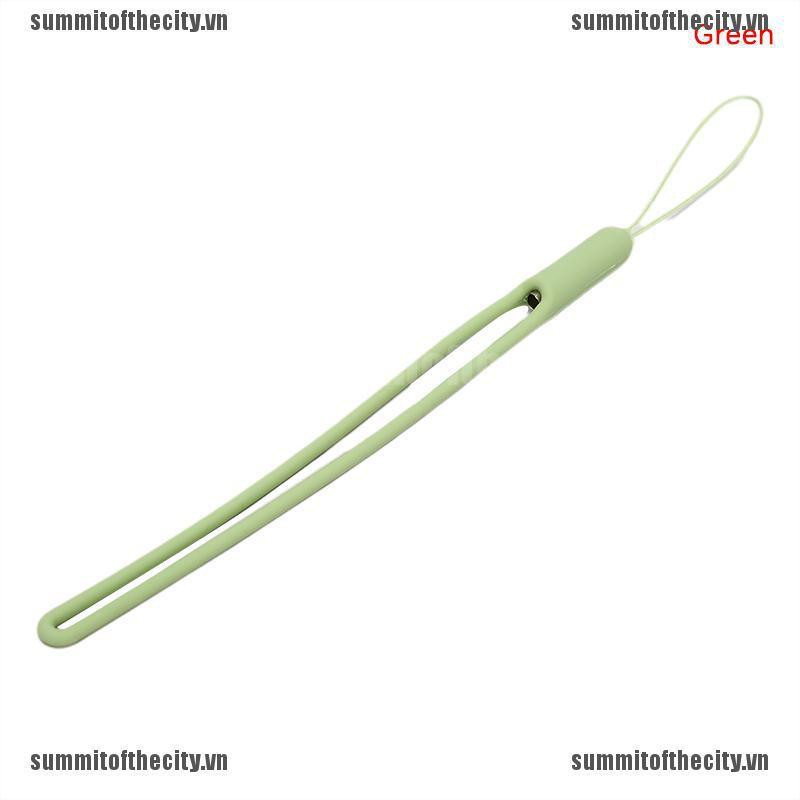 Dây Đeo Điện Thoại Bằng Silicon Mềm DIY Hình Mặt Trời