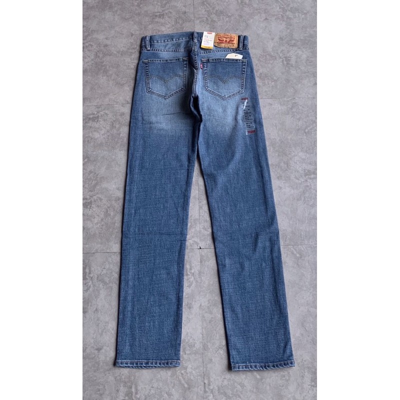 Quần Jeans nam ống xuông vải cotton cao cấp không co giãn JIKA STORE