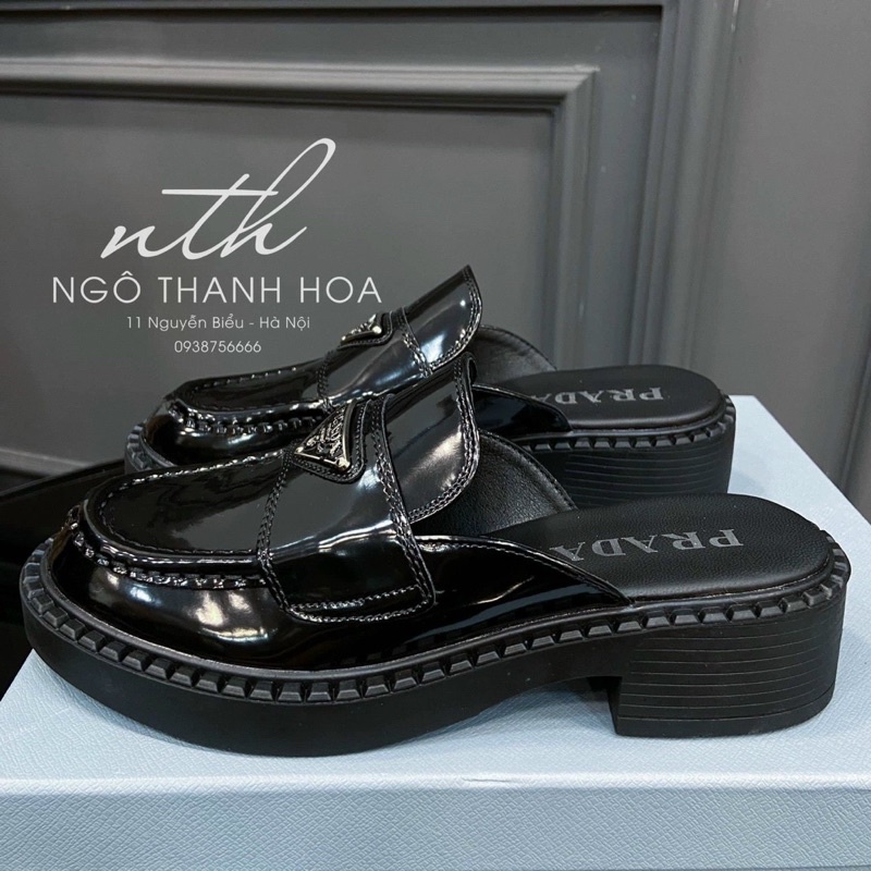 Sục oxford prada da bóng mới nhất 2023