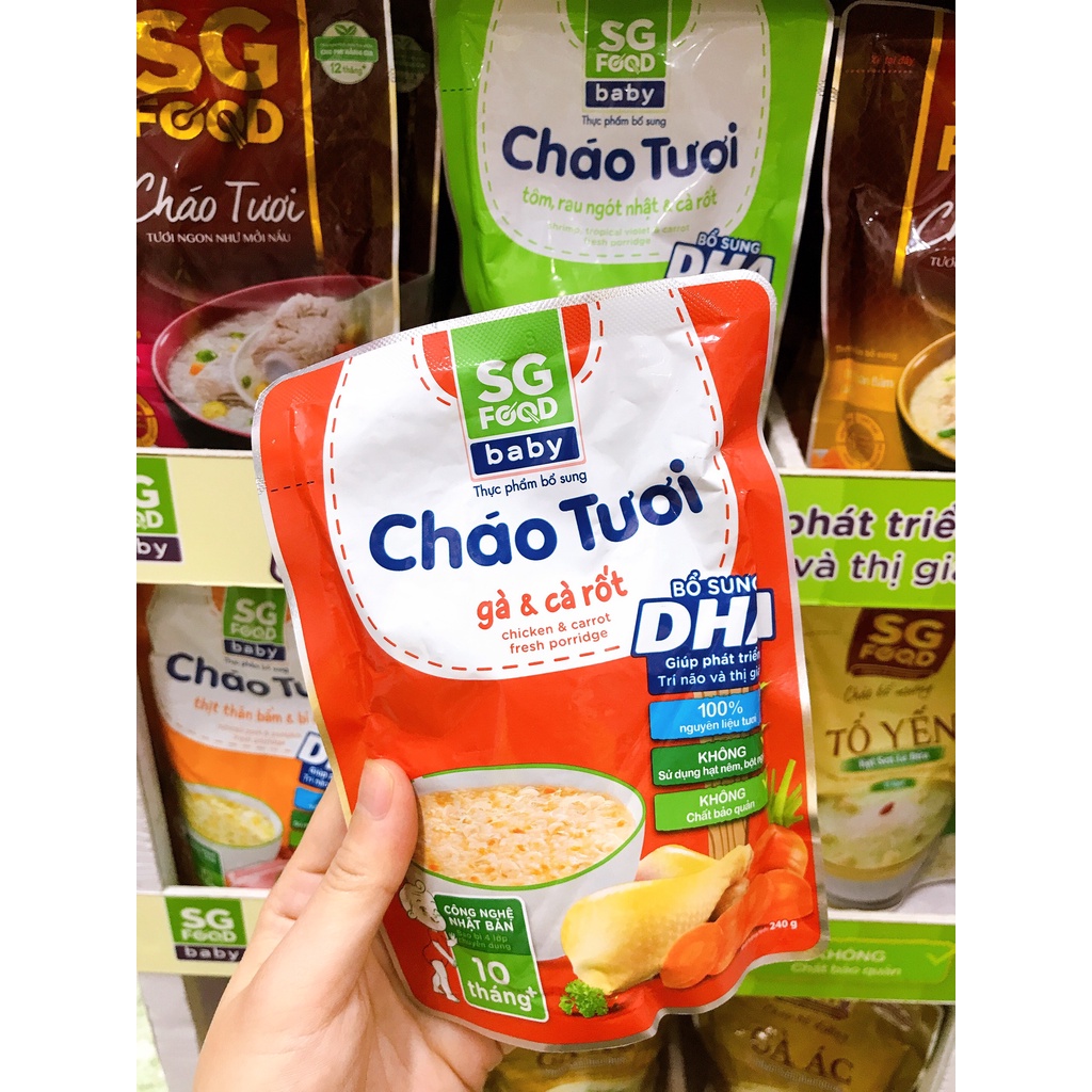 Cháo tươi Sài Gòn Food 270gr