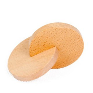 Giáo cụ Montessori - Xúc xắc 2 đĩa đồ chơi cho trẻ sơ sinh