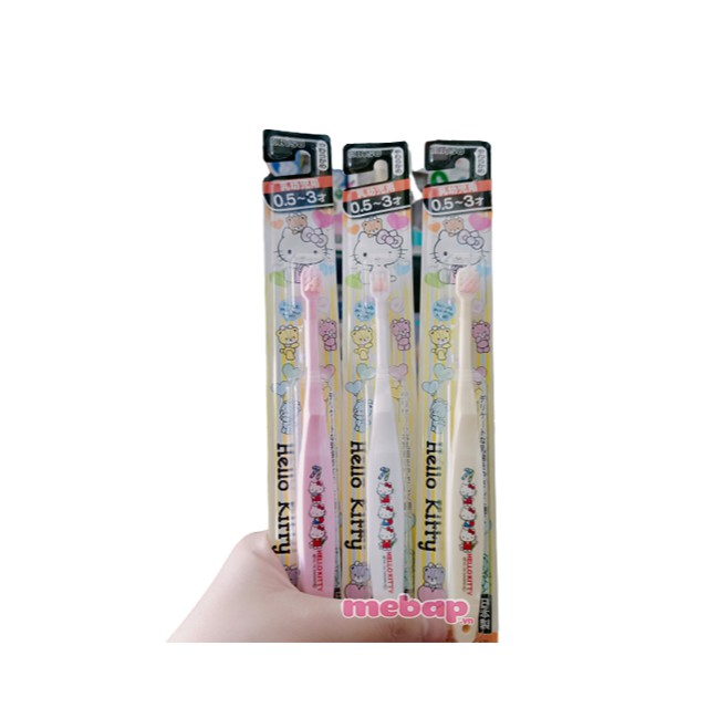 BÀN CHẢI ĐÁNH RĂNG EBISU CHO BÉ TỪ 0.5-3 TUỔI