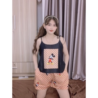 Bộ mặc nhà 2 dây