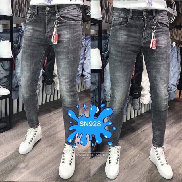 Quần hean nam cao cấp bao hot rách nhẹ thật cá tính và mạnh mẽ kéo sang phải xem mẫu rõ hơn khách nhé