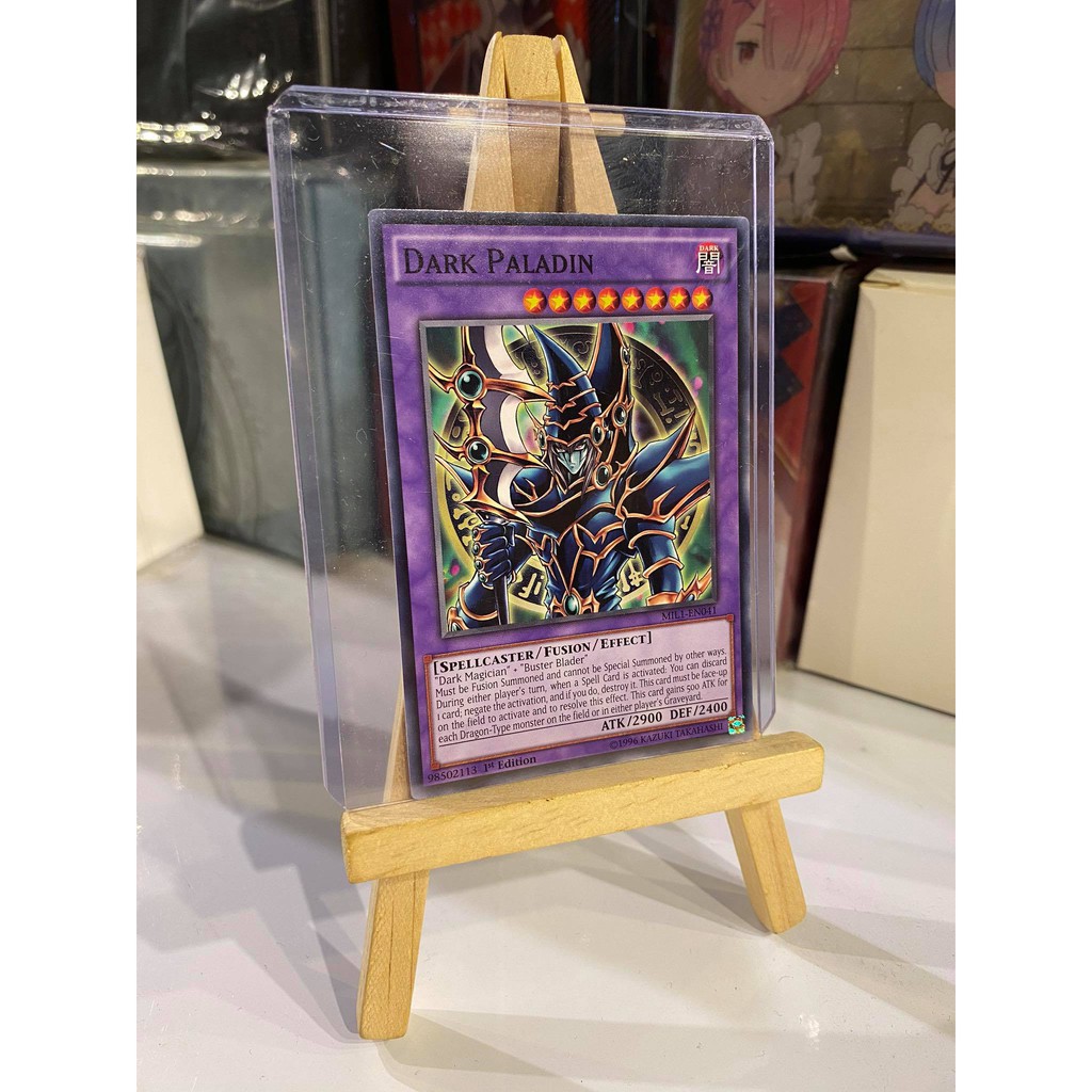 Lá bài thẻ bài Yugioh Dark Paladin - Tặng bọc bài nhựa bảo quản