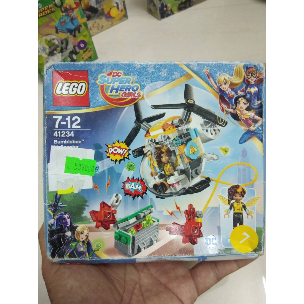 Đồ chơi lắp ráp Lego chính hãng - Lego DC Super Hero Girls, Trực Thăng Của Bumblebee - 41234