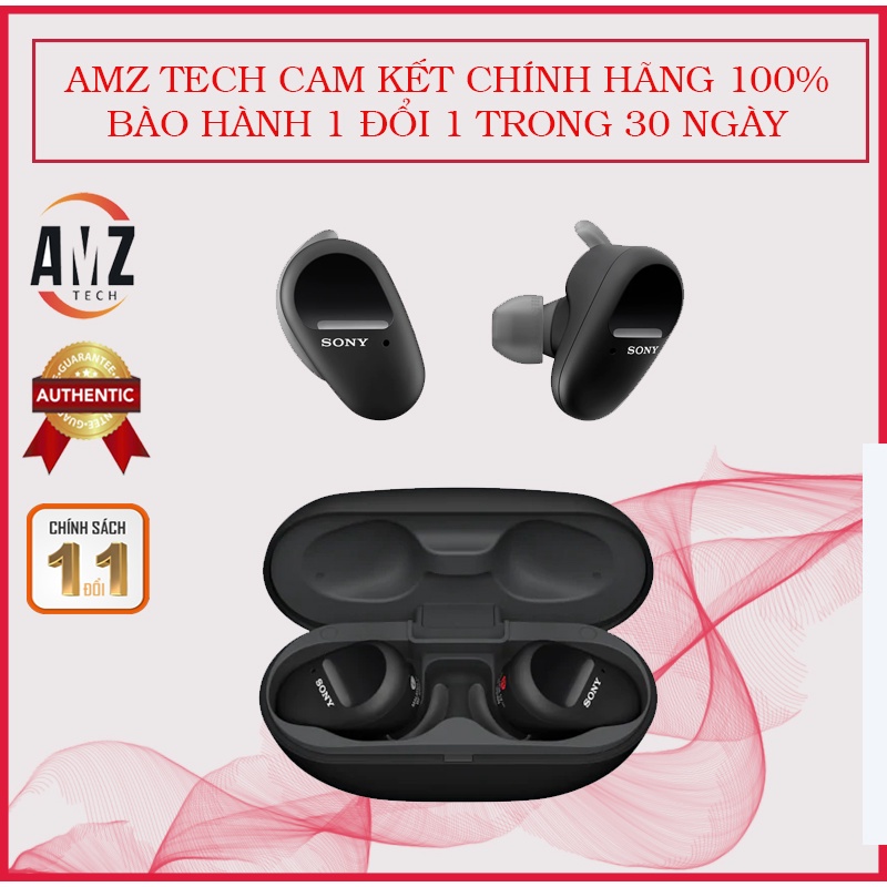 Tai nghe thể thao Sony True Wireless WFSP800N chống ồn