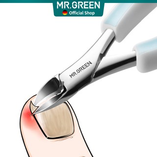 Kềm Cắt Móng Tay Móng Chân Mọc Ngược MR.GREEN Chống Văng Điều Chỉnh Móng Tiện Lợi