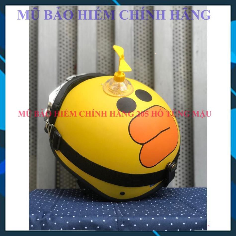 [ FLASH SALE ]  Mũ Vịt Vàng Cute Gắn Chong Chóng kèm Kính Phi Công ❤️freeship❤️ Nhựa ABS Dẻo Độ Bền Cao - BH 6 Tháng