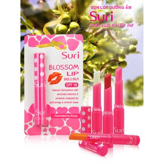 Son dưỡng ẩm bảo vệ môi chiết xuất trái Bơ mỡ Suri Blossom Lip Hàn Quốc 1.8g - Hàng chính hãng