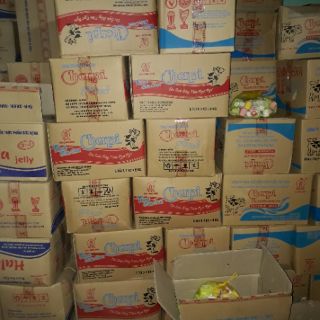 Thạch sữa chua cốc to/cốc nhỏ Chapi túi lưới 1kg