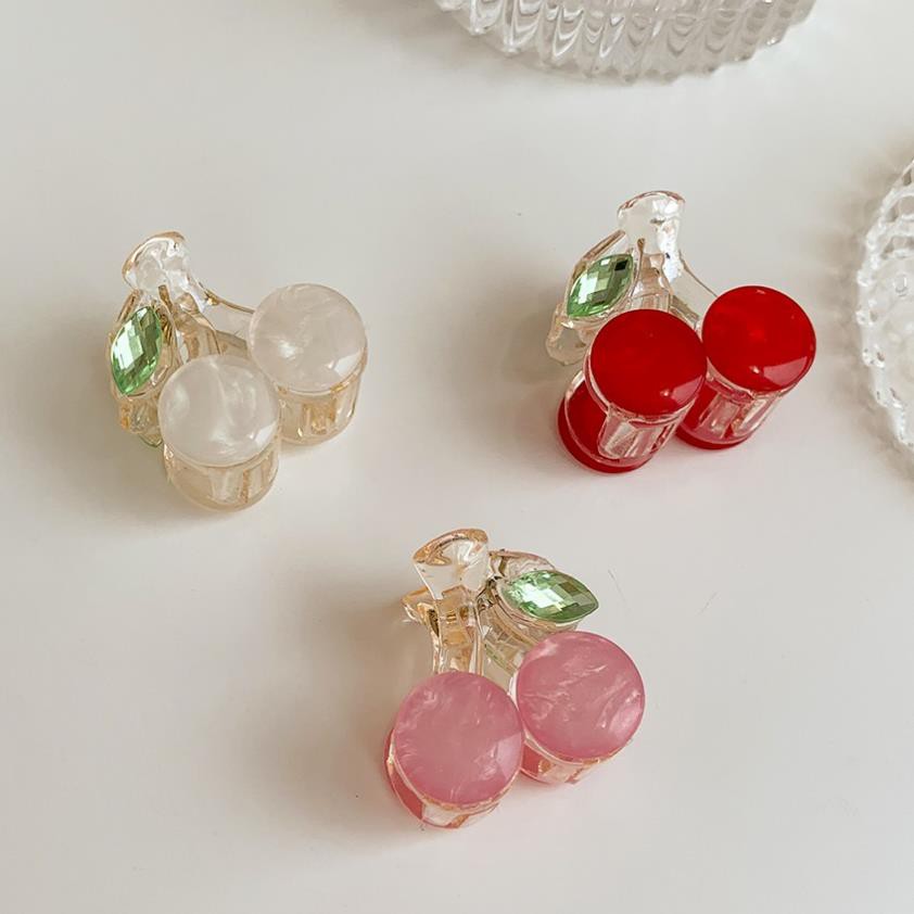 Kẹp Tóc Mái KOLANO Kẹp Tóc Hàn Quốc Hình Quả Cherry Cặp Mái Nhiều Màu Xinh Xắn FAKM-001230