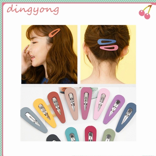 Set 2 kẹp tóc kim loại 7.5cm dành cho nữ