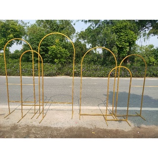 Khung sắt U lắp ghép vàng gold