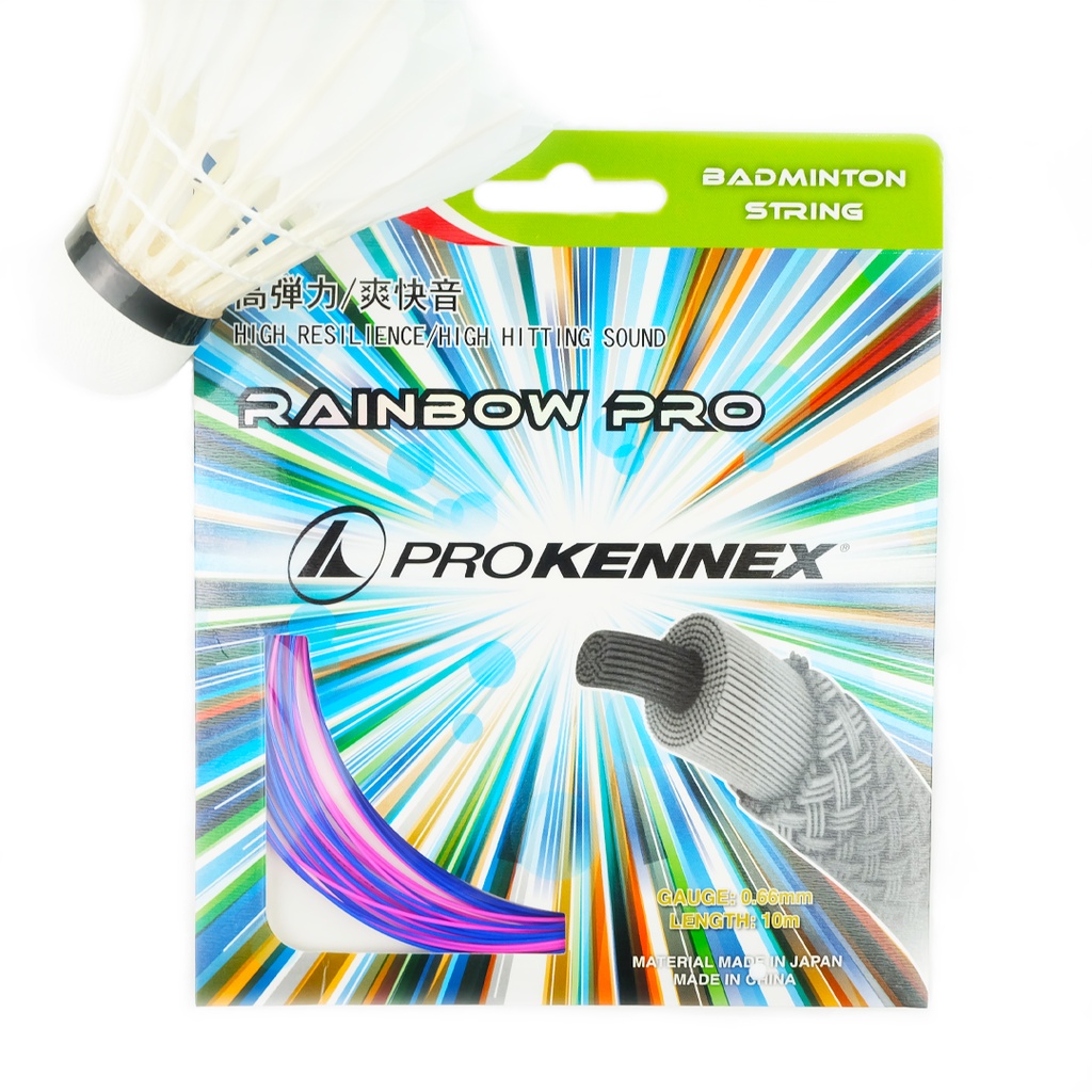 Dây cước cầu lông Prokennex RAINBOW PRO mảnh trợ lực giá rẻ