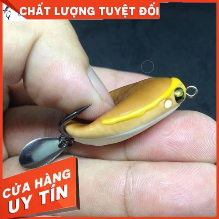 [ XẢ HÀNG ] [Made in Thái Lan] mồi câu cá lóc mồi câu cá lóc Frog Toon V1 Thái Lan