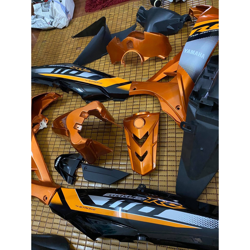 Dàn áo Sirius hàng Việt Nam loại 1 màu Cam Đen kiểu Zin