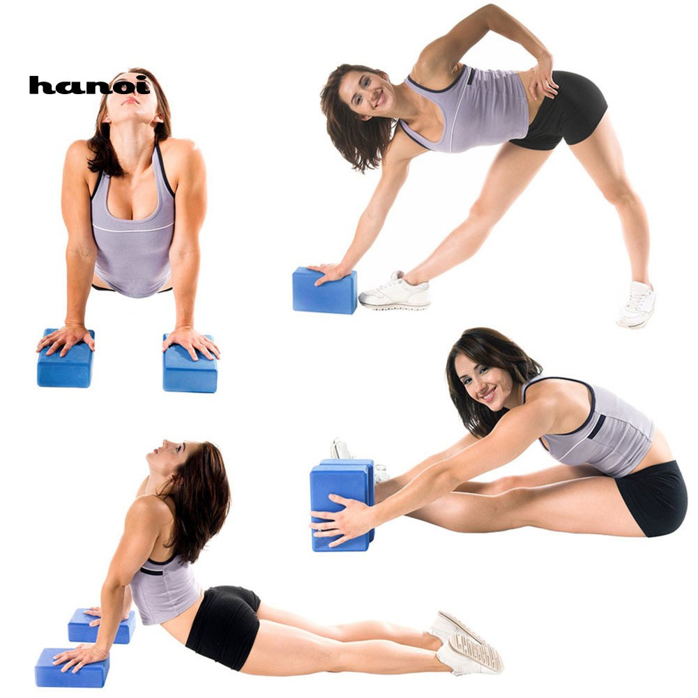 Khối xốp eva hỗ trợ các bài tập yoga tiện lợi