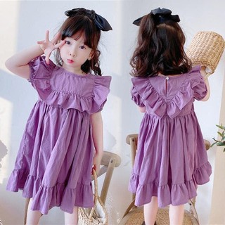 Bán sỉ Váy tím bé gái
