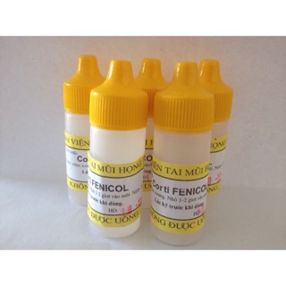 Nhỏ mũi Corti Fenicol