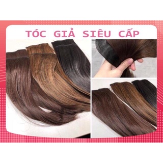 [TÓC GIẢ] [HÌNH ẢNH THẬT] TÓC GIẢ LÀM DÀY TÓC THẬT ĐỦ MÀU