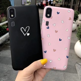 Ốp điện thoại họa tiết trái tim đáng yêu cho Samsung Galaxy A20S A20E A20 A2 Core 2019 A02S 2020