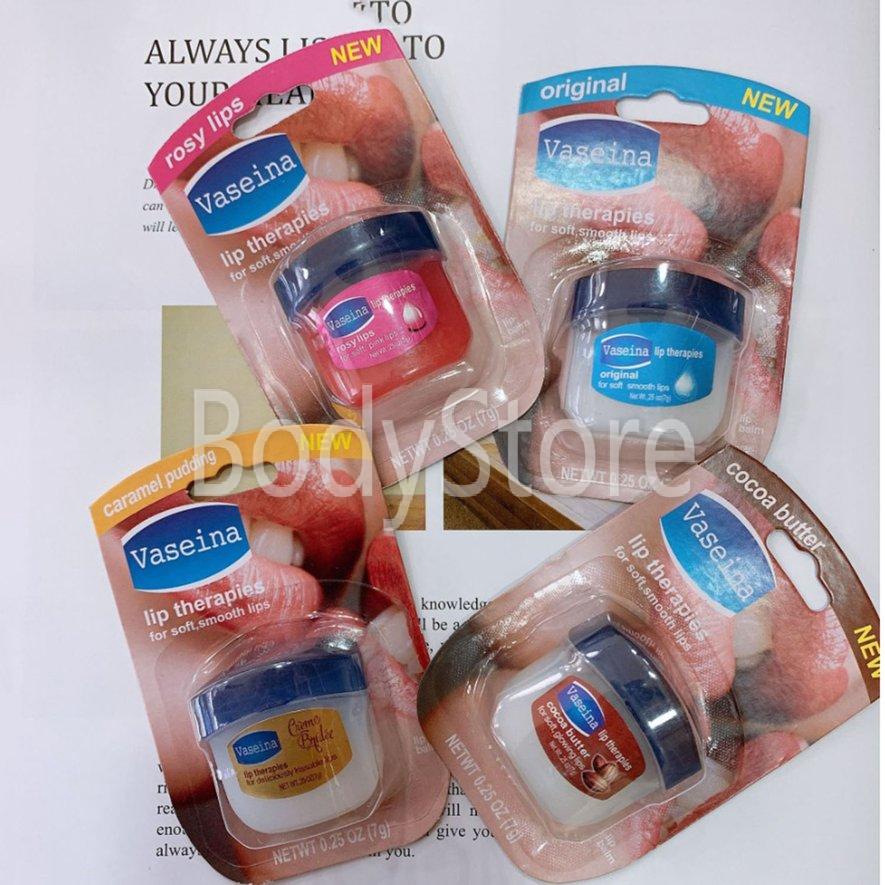 (Hàng Mới Về) Son Dưỡng Vaseline Dạng Thạch Dưỡng Ẩm Chăm Sóc Da Môi Hiệu Quả 7G | BigBuy360 - bigbuy360.vn