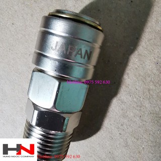 Khớp nối nhanh japan tự động ren ngoài 21mm