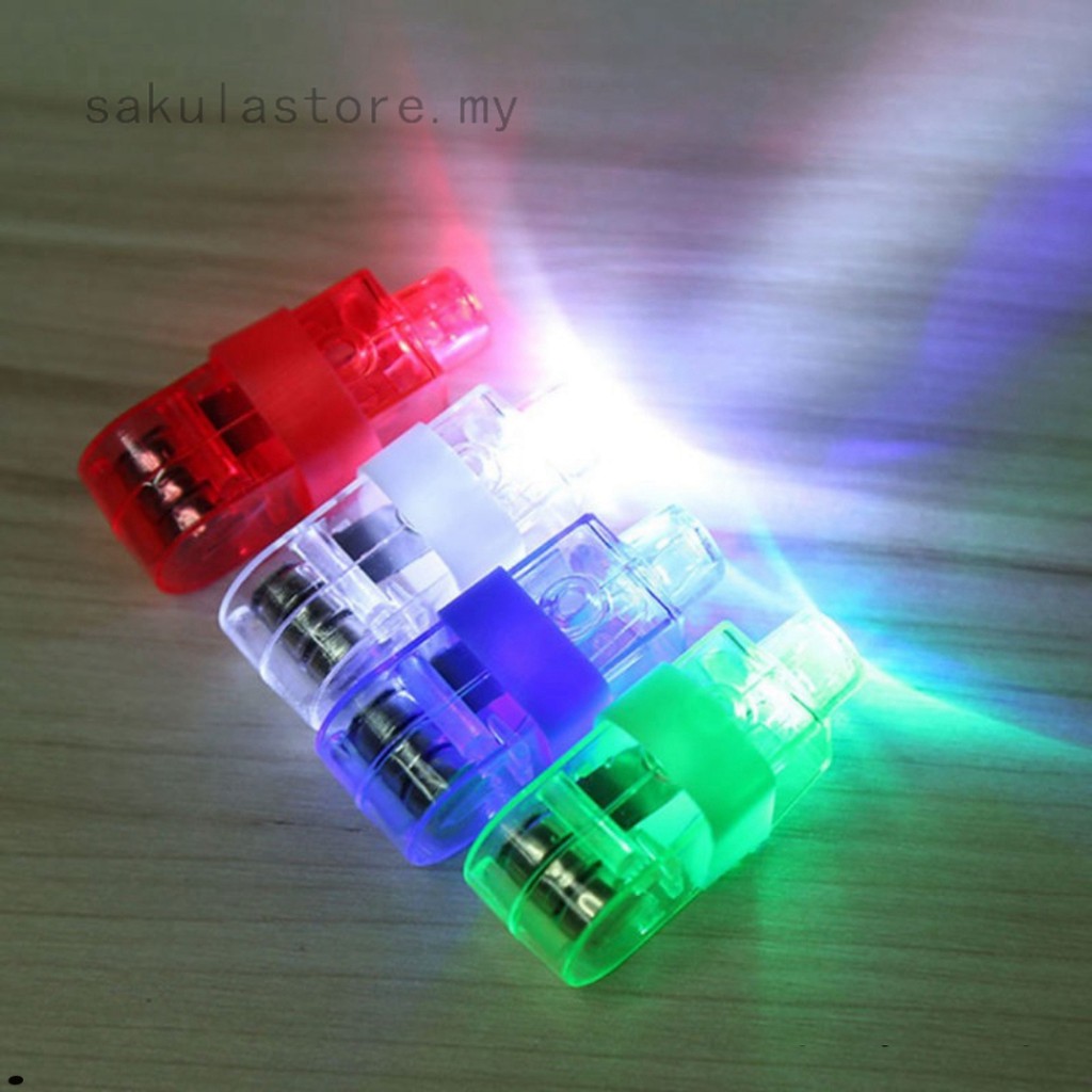 Đèn Led Laser Đeo Ngón Tay Vui Nhộn Cho Bé