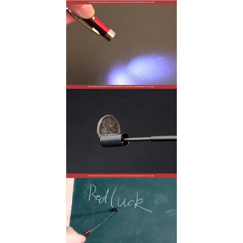 Denshitaro Laser pointer - Bút Chỉ Tia Laser Màu Đỏ Xanh Lá 5mw 650nm - Bút chuyên dụng Slide + TẶNG KÈM PIN AA