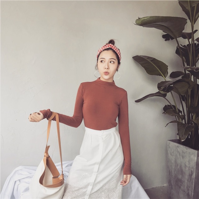 Áo cổ lọ siêu đẹp Mẫu 2 (Chất Mới) | BigBuy360 - bigbuy360.vn