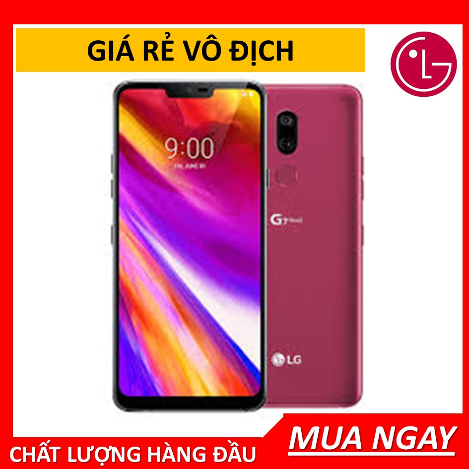 điện thoại LG G7 ThinQ 2sim ram 4G/64G mới Chính Hãng, Snapdragon 855 8nhân, Chiến Game mượt