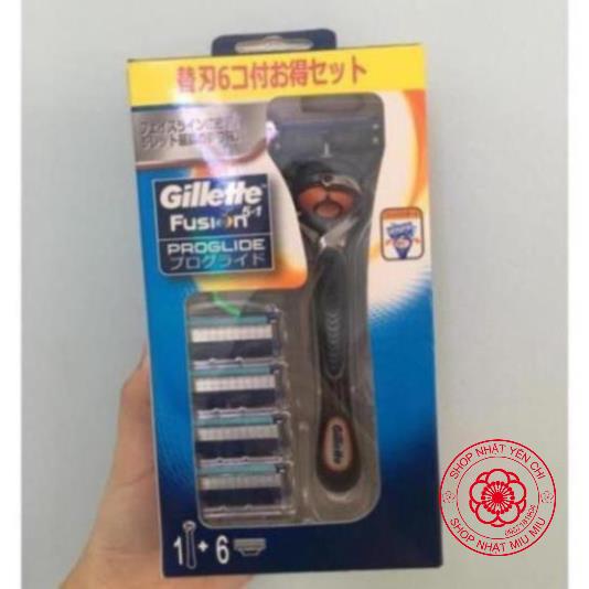 Dao cạo râu Gillette 5 lưỡi 1+6 lưỡi