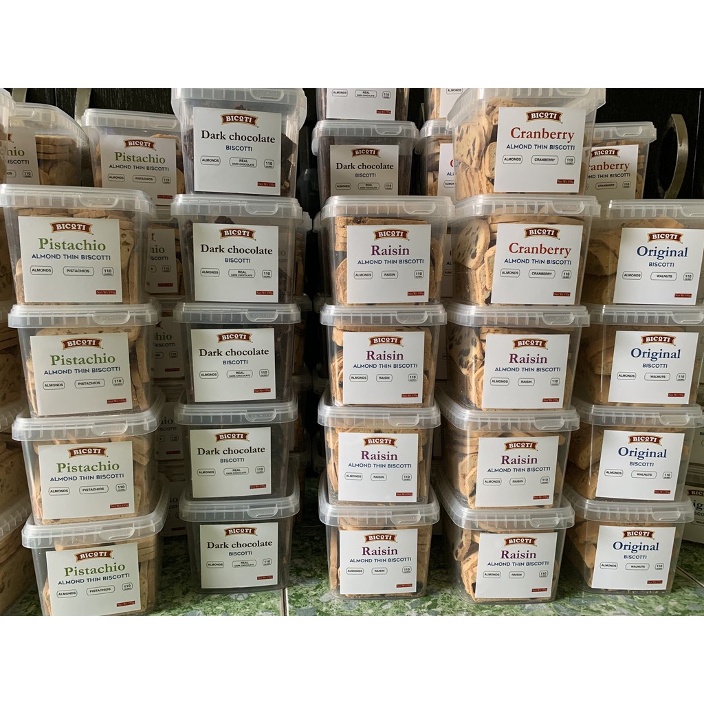 Bánh Biscotti Hộp 195gr - Bánh Ăn Kiêng, Bánh Giảm Cân | BigBuy360 - bigbuy360.vn