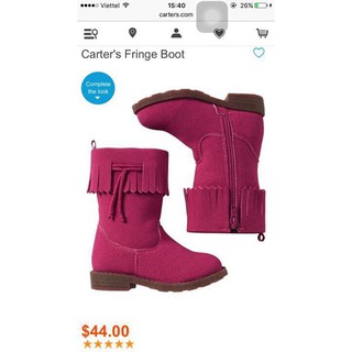 Freeship 99k toàn quốc_,Boot và slip on Carter's dư xịn đét cho bé