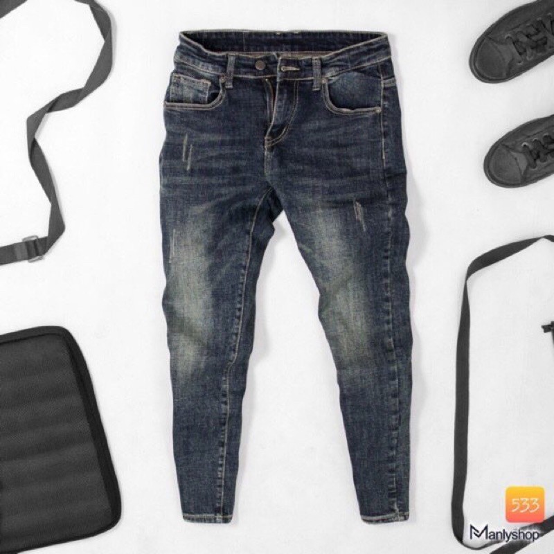 Quần jean dài nam(phom chuẩn chất jean co dãn nhẹ,bán lẻ giá sỉ) | BigBuy360 - bigbuy360.vn