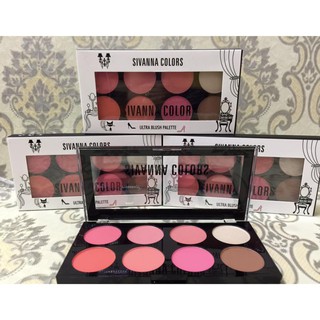 Bảng phấn má sivanna colors ultra blush palette