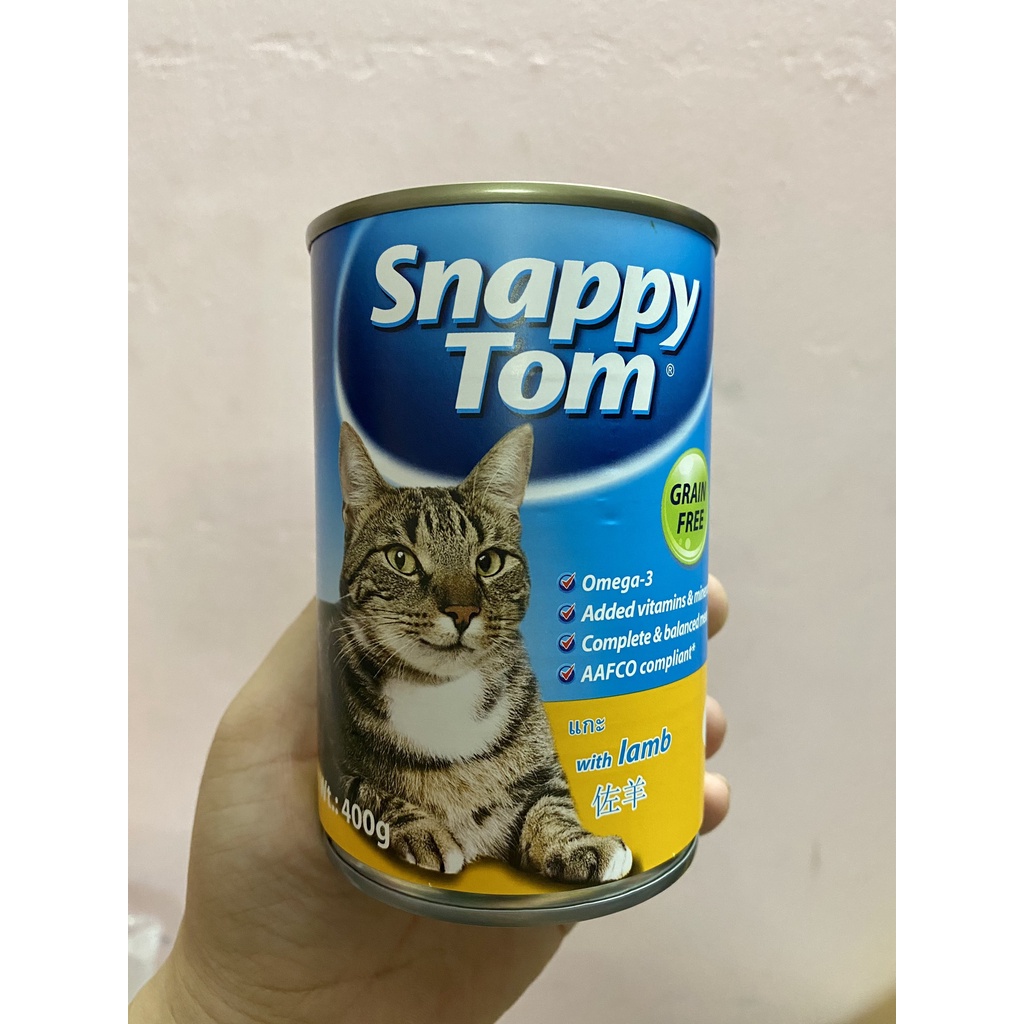 Pate cho mèo lon 400g SNAPPY TOM -  SNAPPY TOM REAL FISH