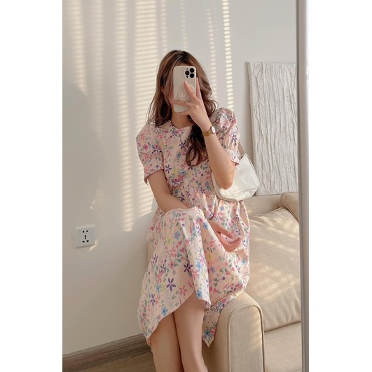 VÁY BABYDOLL HOA NHÍ TIỂU THƯ