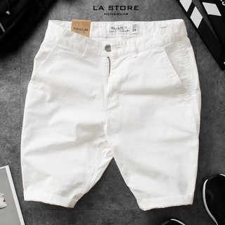Quần Short kaki nam Pull & Bear 2 màu TRẮNG và ĐEN