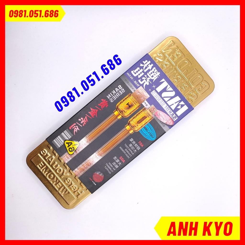 Dây Sạc - Cáp Sạc Siêu Nhanh 6A Hãng WK WDC - 161 Bảo Hành Lên Tới 1 Năm