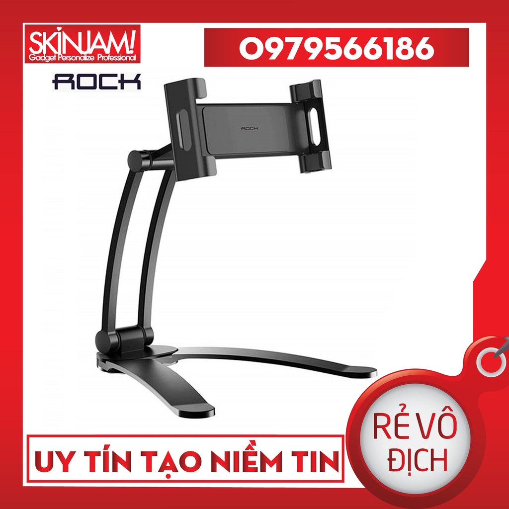 | Rock IPad | Giá Đỡ IPad Đa Năng Để Bàn Treo Tường Rock Suspensible 360 độ