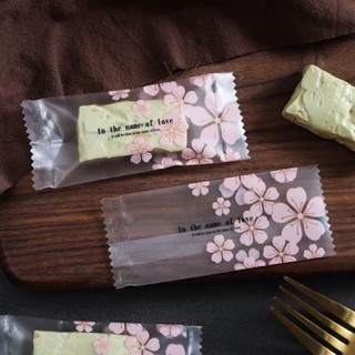 Túi kẹo nougat hàn miệng HOA ANH ĐÀO NHỎ( 200 cái)