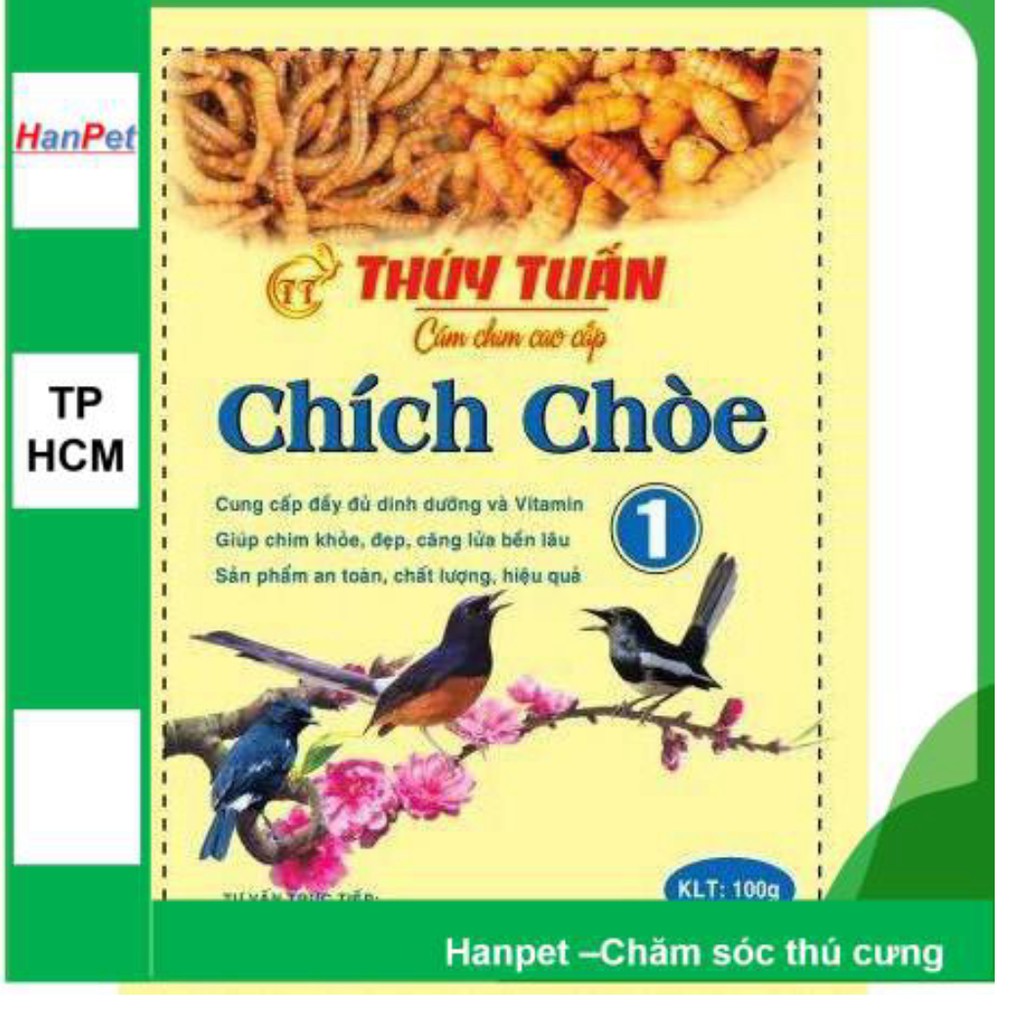 TT-Cám chim - Thức ăn chim chích choè THÚY TUẤN (hanpet 222b) - Cám dành cho chim cảnh