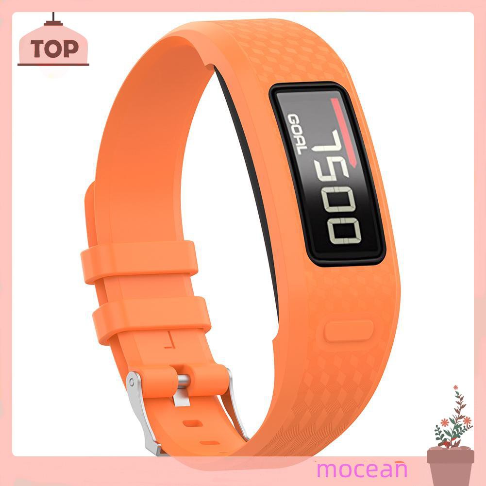 Dây Đeo Silicon Nhiều Màu Cho Đồng Hồ Thông Minh Garmin Vivofit 1 / 2