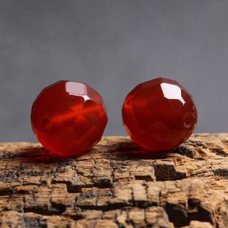Bộ 64 viên đá mã não màu đỏ